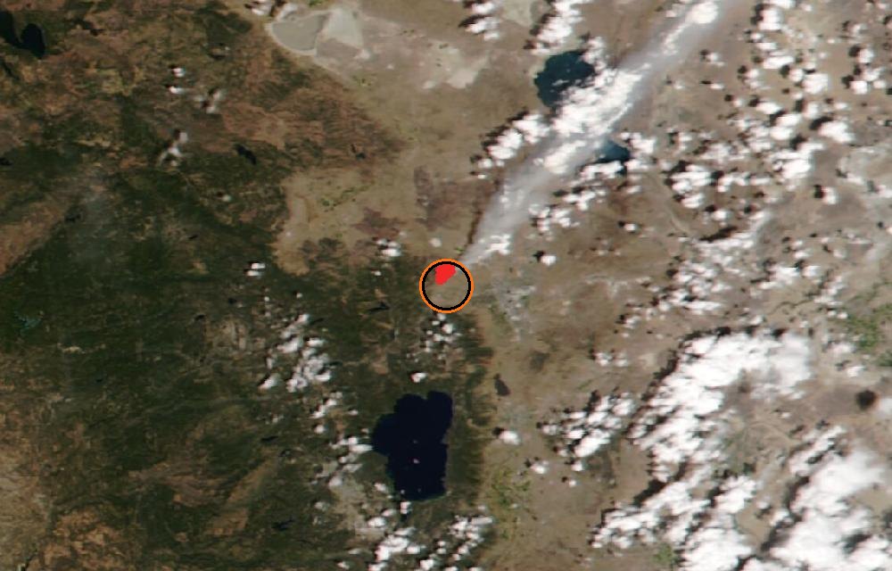 Satellite picture, When tracking began · August 22, 2026