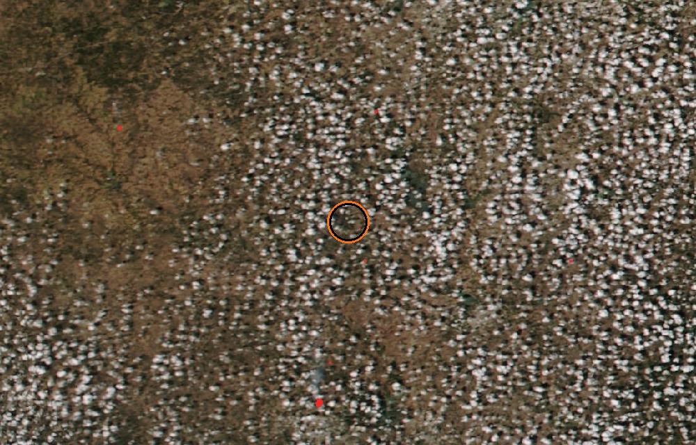 Satellite picture, When tracking began · September 14, 2026