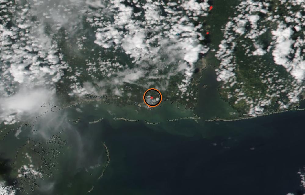 Satellite picture, Satellite view · August 16, 2026