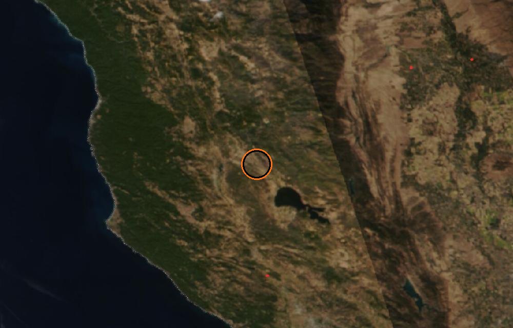 Satellite picture, Latest · October 13, 2026