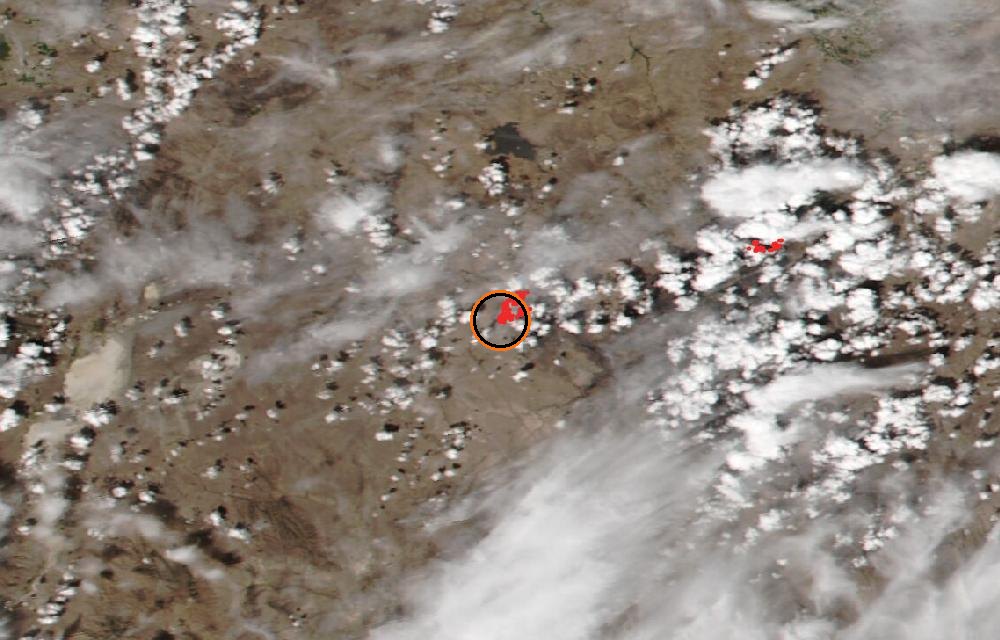 Satellite picture, When tracking began · August 25, 2026