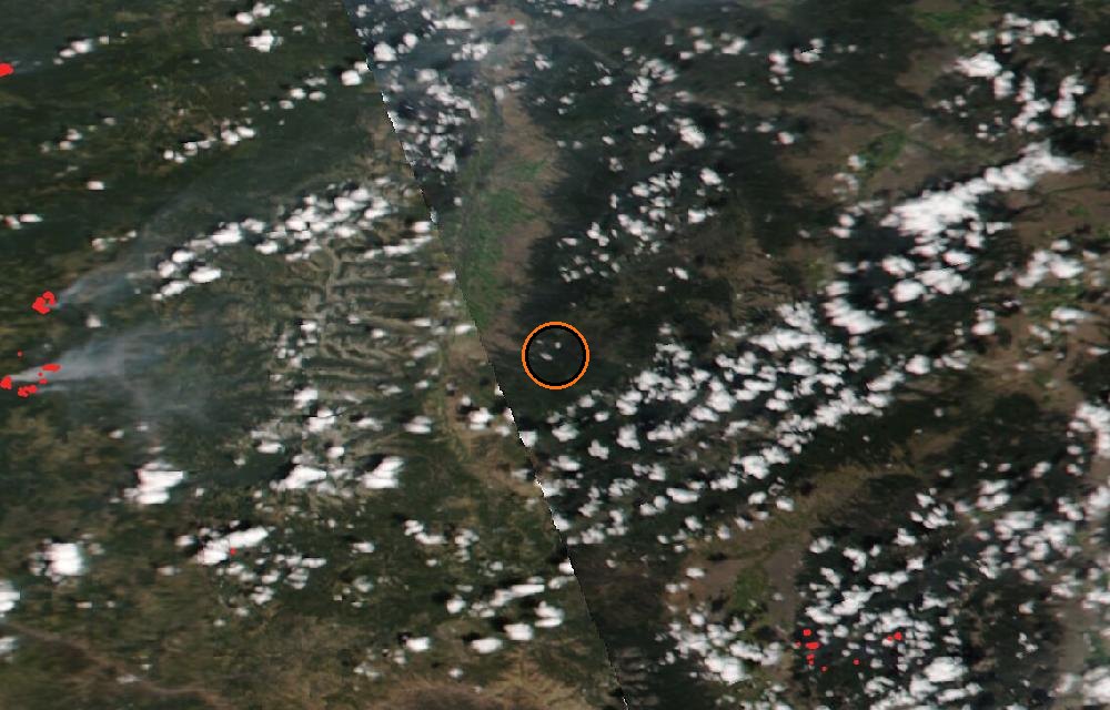 Satellite picture, When tracking began · August 23, 2026