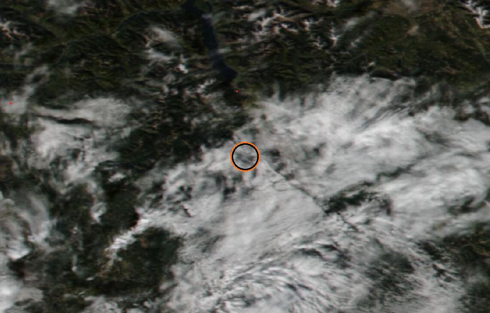 Satellite picture, Latest · October 13, 2026