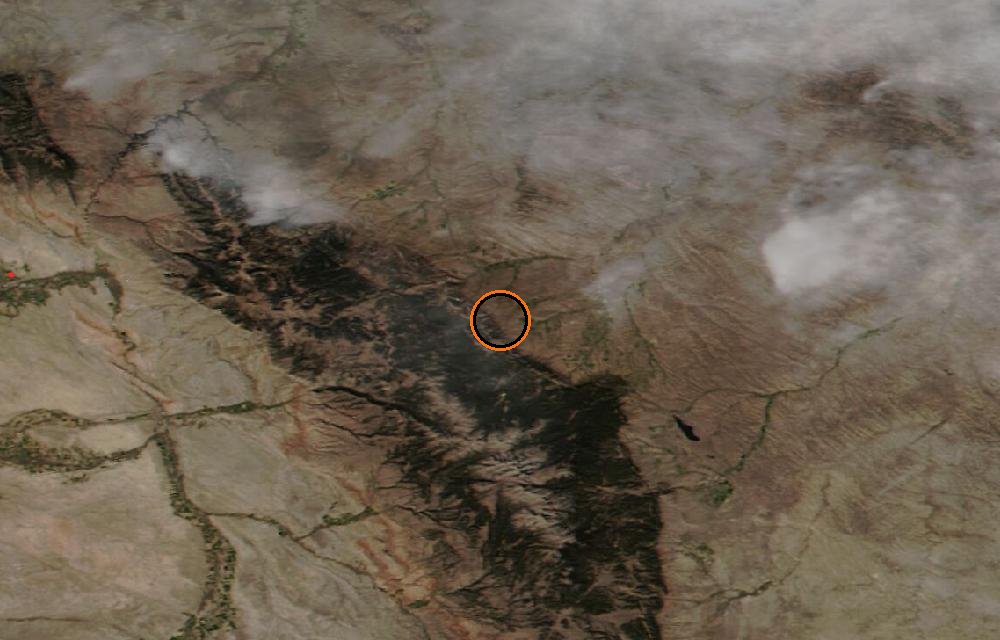 Satellite picture, When tracking began · October 9, 2026