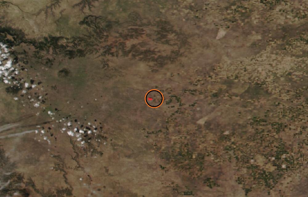 Satellite picture, When tracking began · August 24, 2026