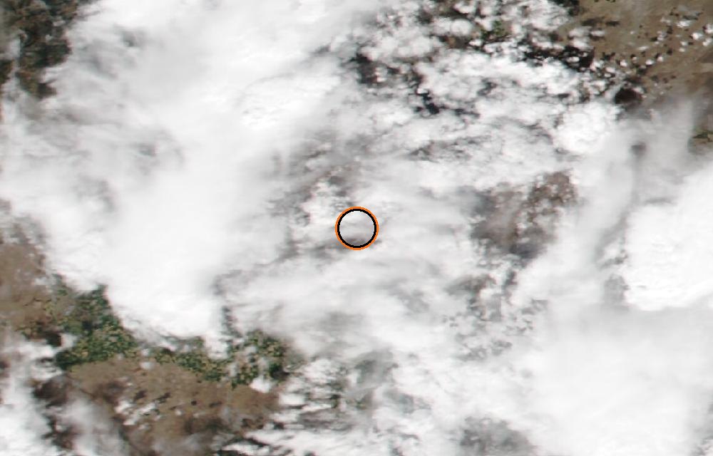 Satellite picture, When tracking began · August 22, 2026