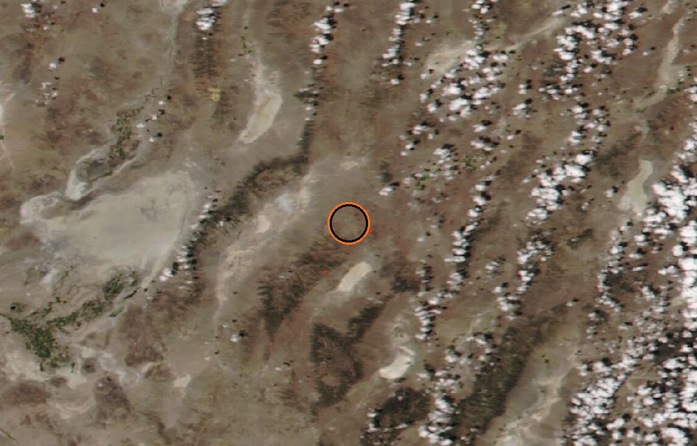 Satellite picture, When tracking began · August 15, 2026