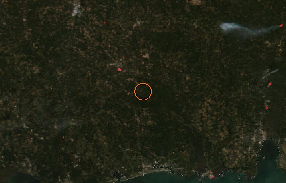 Satellite picture, Satellite view · October 28, 2026